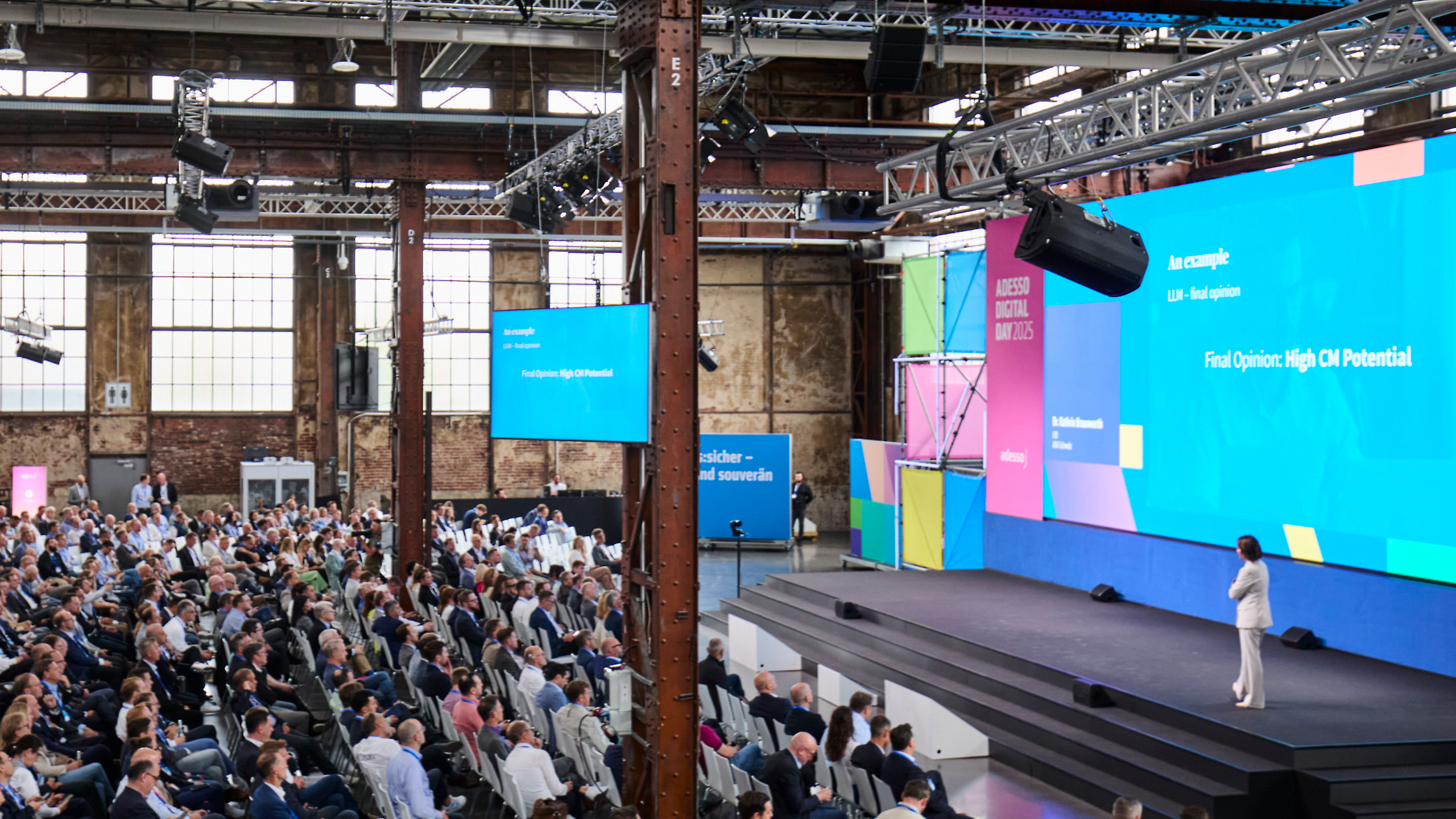 Totale mit Blick auf das gesamte Audtorium des Digital Day 2025